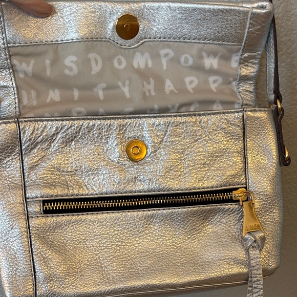 Aimee Kestenberg Silver Crossbody Bag - Picture 6 of 10